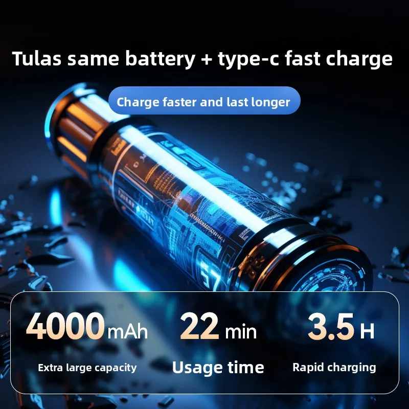 Car Vacuum Cleaner Pet Hair Remover Handheld Portable Cordless Vacuum Cleaner Carpet Crevice Cleaner Pet Supplies - Image 2