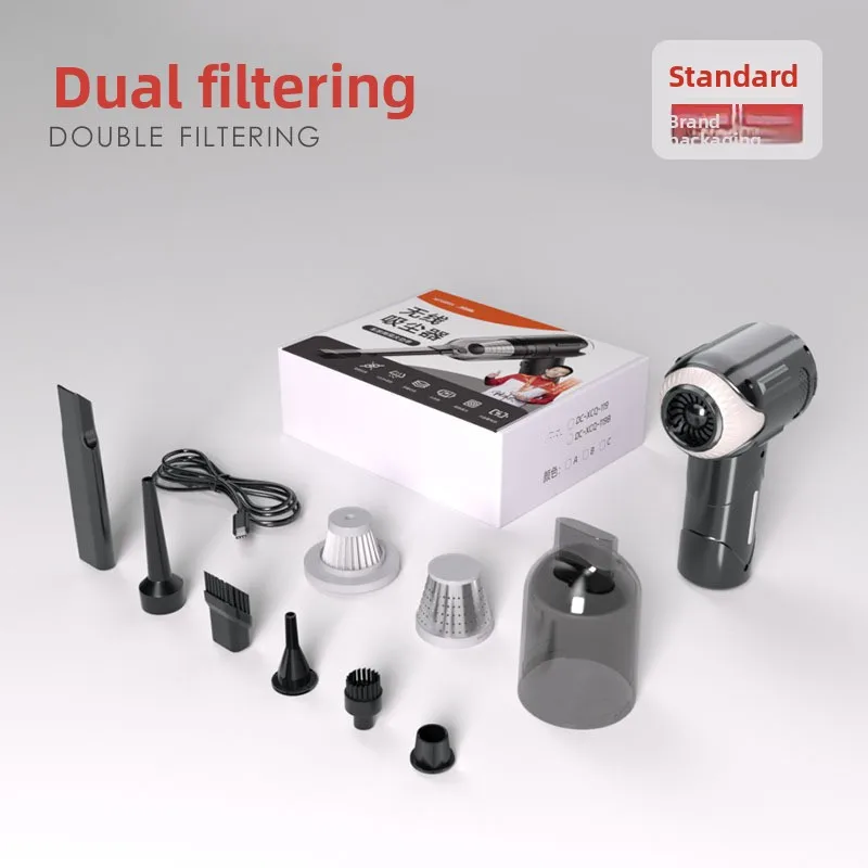 Car Vacuum Cleaner Pet Hair Remover Handheld Portable Cordless Vacuum Cleaner Carpet Crevice Cleaner Pet Supplies - Image 5